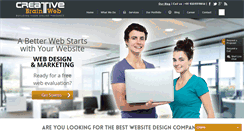Desktop Screenshot of creativebrainweb.com